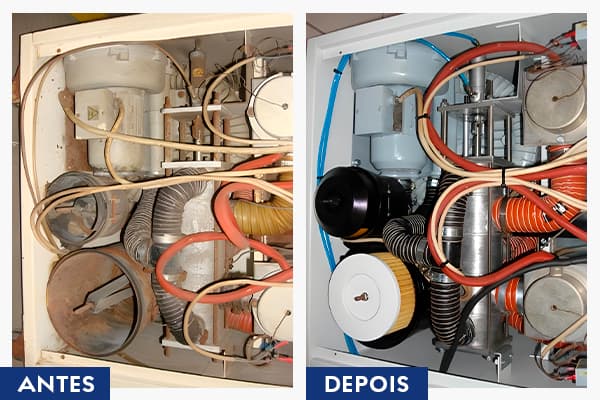 Recondicionamento da HM Equipamentos